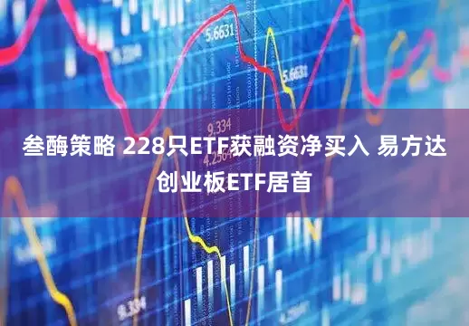 叁酶策略 228只ETF获融资净买入 易方达创业板ETF居首